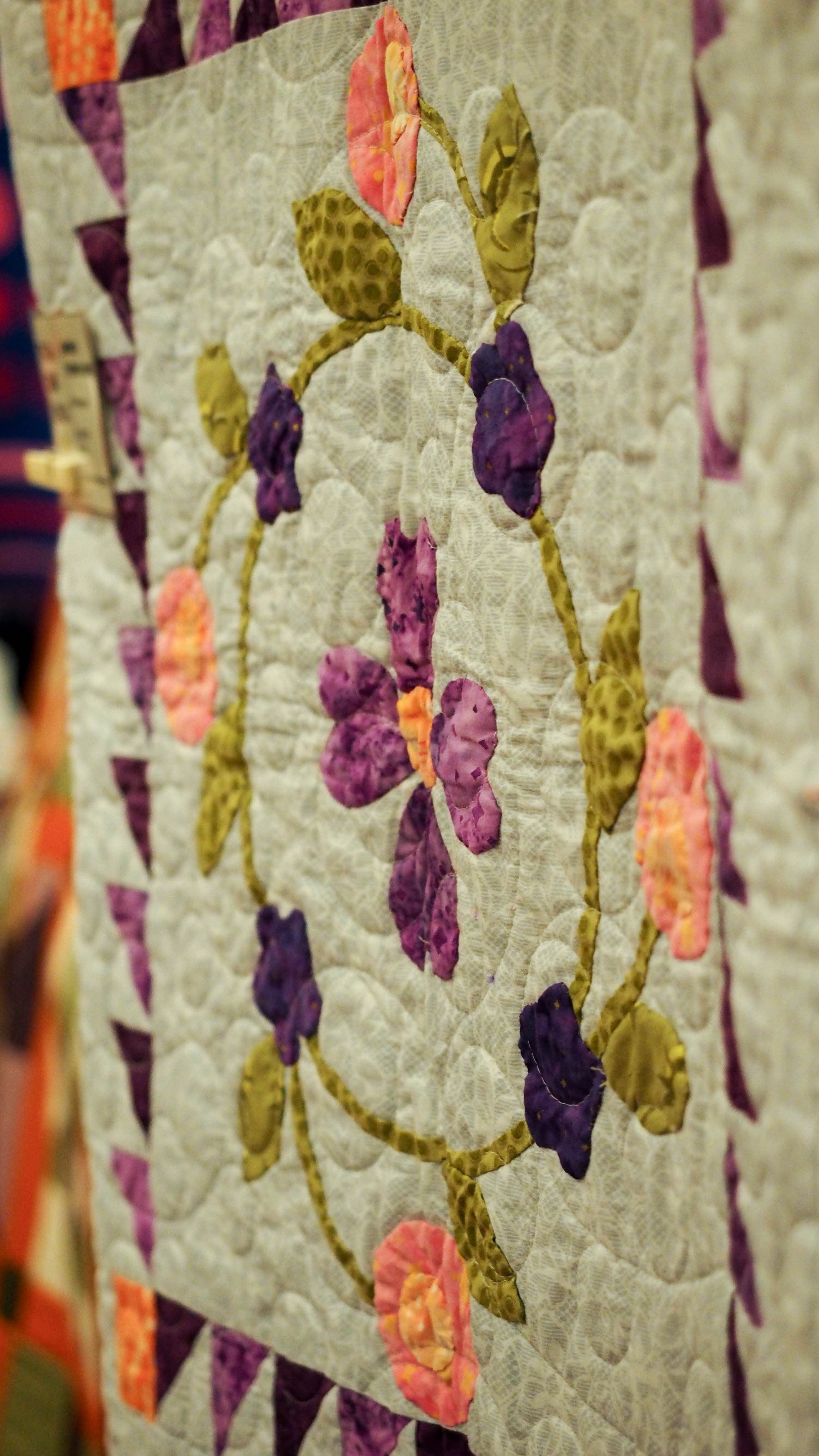 foto di un quilt realizzato durante il secondo corso